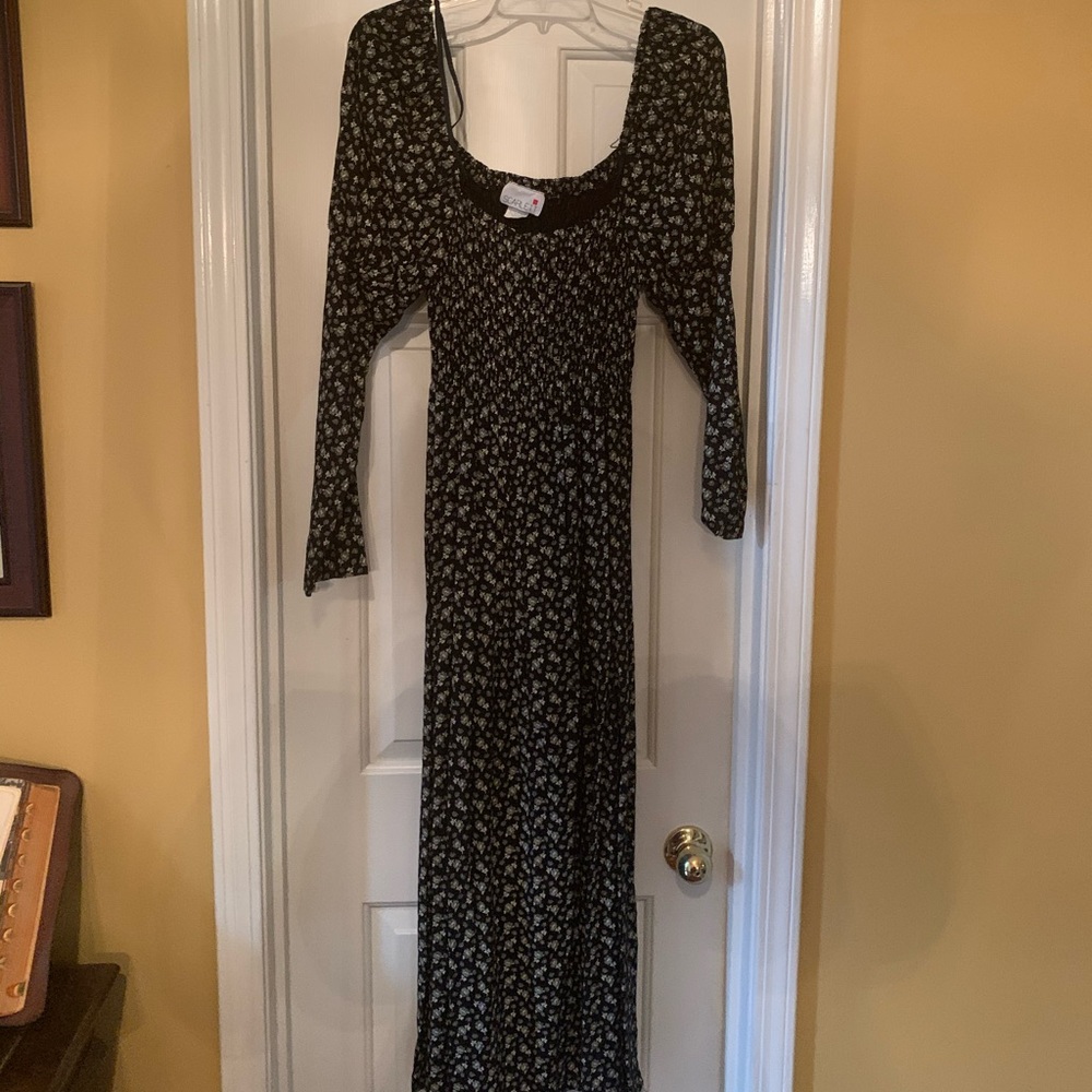 VINTAGE Long Babydoll dress Size L